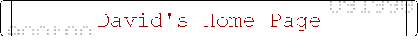David's Home Page